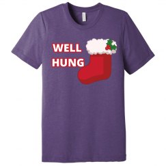 Well Hung Christmas Shirt