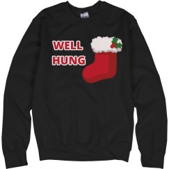 Well Hung Christmas Shirt