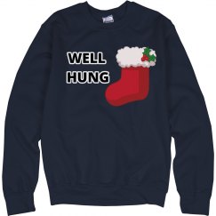 Well Hung Christmas Shirt