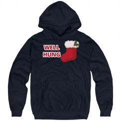 Well Hung Christmas Hoodie