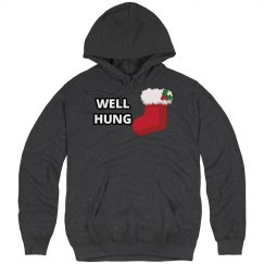 Well Hung Christmas Hoodie