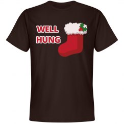 Well Hung Christmas Shirt