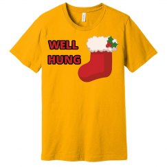 Well Hung Christmas Shirt