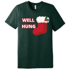 Well Hung Christmas Shirt