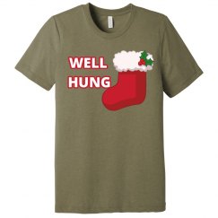 Well Hung Christmas Shirt