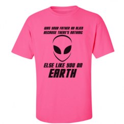 Unisex Ultra Cotton Safety Neon Crewneck Tee