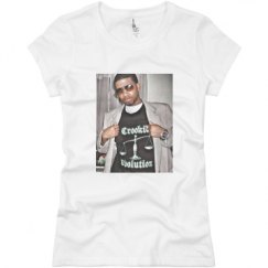 Ladies Slim Fit Basic Promo Jersey Tee