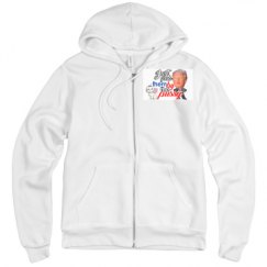 Unisex Fleece Full Zip Midweight Hoodie