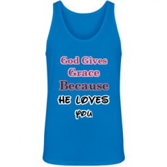 Unisex Jersey Neon Tank Top