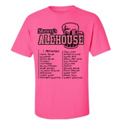 Unisex Ultra Cotton Safety Neon Crewneck Tee