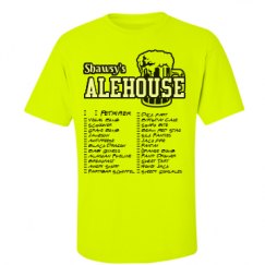 Unisex Ultra Cotton Safety Neon Crewneck Tee