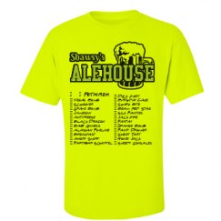 Unisex Ultra Cotton Safety Neon Crewneck Tee