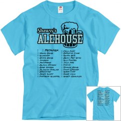 Shot Club Check-Off Tshirt (Blue)