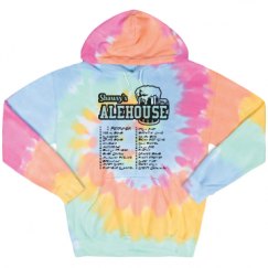 Unisex Tie-Dye Fleece Hoodie