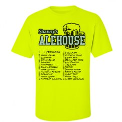 Unisex Ultra Cotton Safety Neon Crewneck Tee