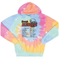 Unisex Tie-Dye Fleece Hoodie