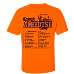 Unisex Ultra Cotton Safety Neon Crewneck Tee