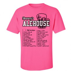 Unisex Ultra Cotton Safety Neon Crewneck Tee