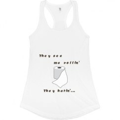 Ladies Slim Fit Racerback Tank Top
