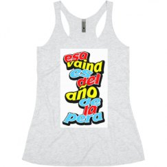 Ladies Slim Fit Super Soft Racerback Triblend Tank