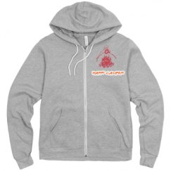 Unisex Fleece Full Zip Midweight Hoodie