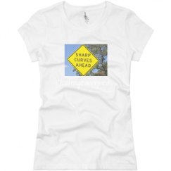 Ladies Slim Fit Basic Promo Jersey Tee