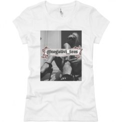 Ladies Slim Fit Basic Promo Jersey Tee