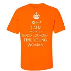 Unisex Ultra Cotton Safety Neon Crewneck Tee