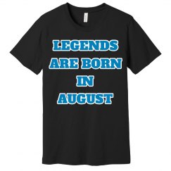 LEGENDS August Tee (Black & Blue)