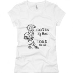 Ladies Slim Fit Basic Promo Jersey Tee