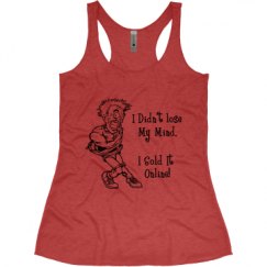 Ladies Slim Fit Super Soft Racerback Triblend Tank