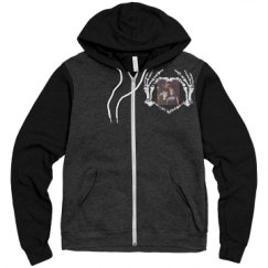 Unisex Fleece Full Zip Midweight Hoodie