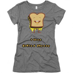 Ladies Slim Fit Super Soft Triblend Tee