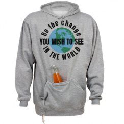 Unisex Beer Holder Tailgate Hoodie