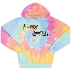 Unisex Tie-Dye Fleece Hoodie