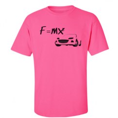 Unisex Ultra Cotton Safety Neon Crewneck Tee