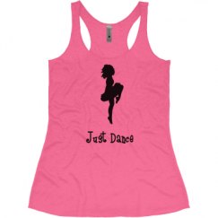 Ladies Slim Fit Super Soft Racerback Triblend Tank