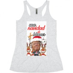 Ladies Slim Fit Super Soft Racerback Triblend Tank