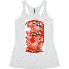 Ladies Slim Fit Super Soft Racerback Triblend Tank