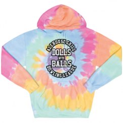 Unisex Tie-Dye Fleece Hoodie