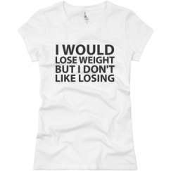 Ladies Slim Fit Basic Promo Jersey Tee