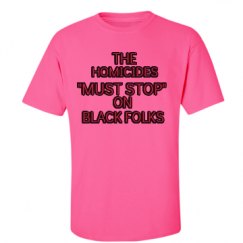 Unisex Ultra Cotton Safety Neon Crewneck Tee