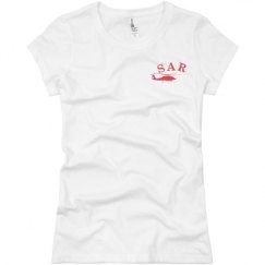 Ladies Slim Fit Basic Promo Jersey Tee