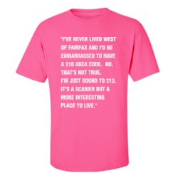 Unisex Ultra Cotton Safety Neon Crewneck Tee