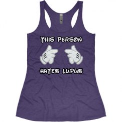 Ladies Slim Fit Super Soft Racerback Triblend Tank