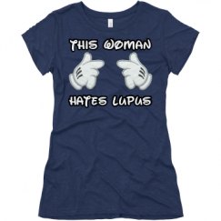 Ladies Slim Fit Super Soft Triblend Tee