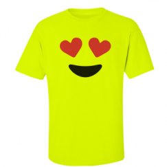 Unisex Ultra Cotton Safety Neon Crewneck Tee