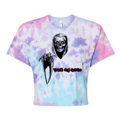 Women's Tie Dye Crop Top Tee