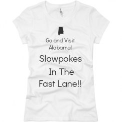 Ladies Slim Fit Basic Promo Jersey Tee