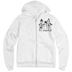 Unisex Fleece Full Zip Midweight Hoodie